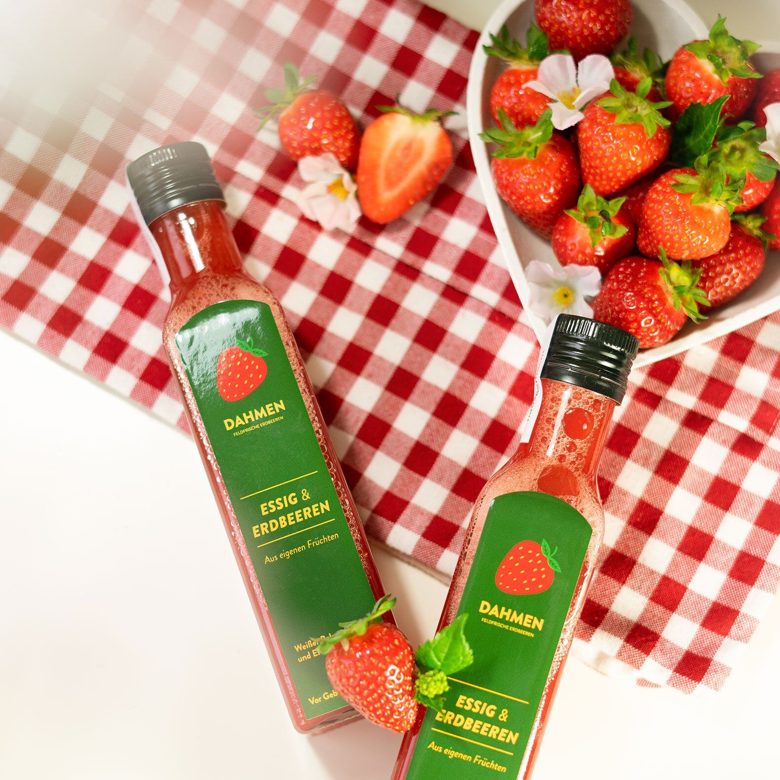 Erdbeer Essig Dahmen